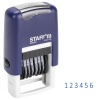 237434, Нумератор 6-разрядный STAFF, оттиск 22х4 мм, "Printer 78...
