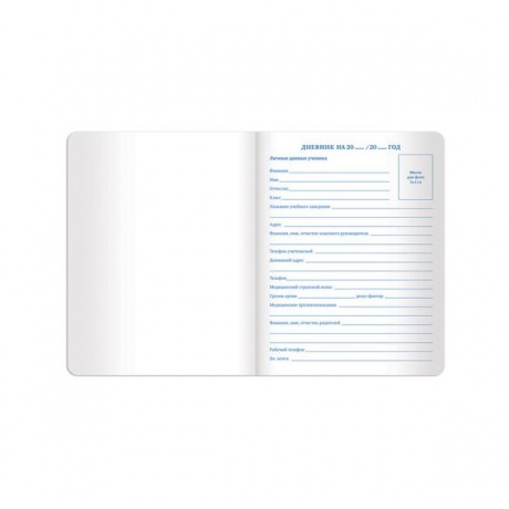 Дневник для 1-11 класса Brauberg Sparkle, 48 листов (105462) бирюзовый - фото 12