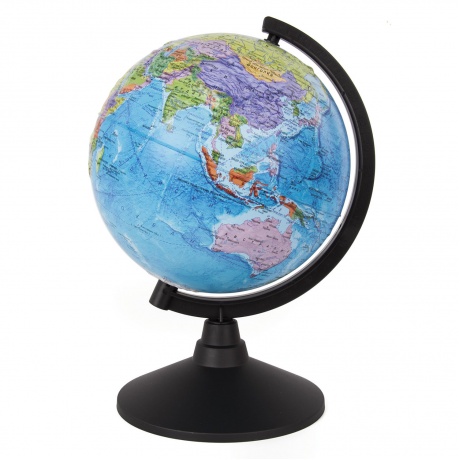 Глобус политический GLOBEN Классик, диаметр 210 мм, рельефный, К022100200 - фото 1