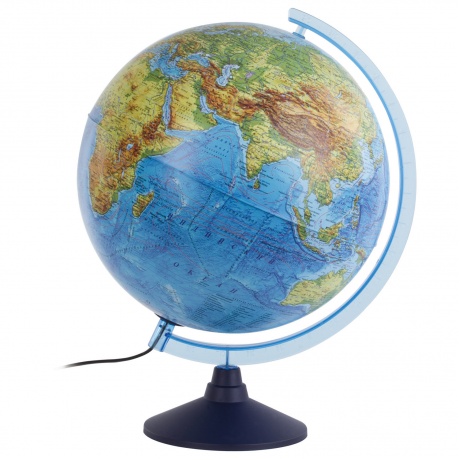 Глобус интерактивный физический/политический Globen, диаметр 320 мм, с подсветкой, INT13200288 - фото 1