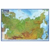 112393, Карта России физическая 116х80 см, 1:7,5М, с ламинацией,...