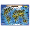 112373, Карта мира "Животный и растительный мир" 101х69 см, инте...