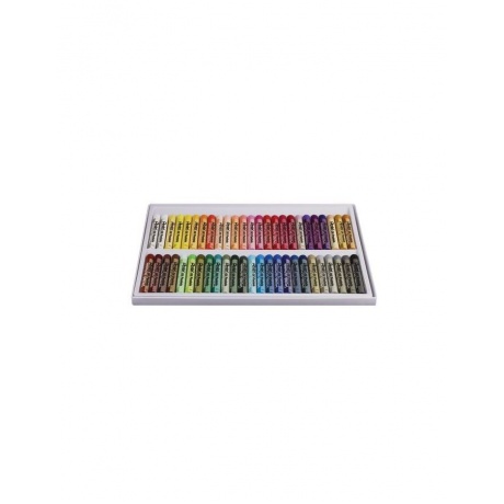 Пастель масляная художественная PENTEL Oil Pastels, 50 цветов, круглое сечение, картонная упаковка, PHN4-50 - фото 2