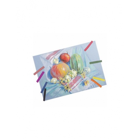 Пастель сухая художественная BRAUBERG ART DEBUT, 9 цветов, круглое сечение (10 шт.)  - фото 8