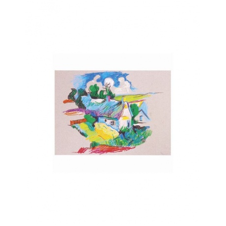 Пастель масляная художественная BRAUBERG ART &quot;CLASSIC&quot;, УТОЛЩЕННАЯ, 12 цветов, круглое сечение, 181450 - фото 9