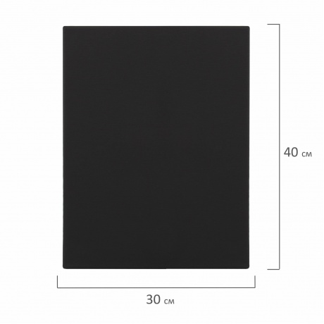 191650, Холст на подрамнике черный BRAUBERG ART CLASSIC, 30х40см, 380г/м, хлопок, мелкое зерно, 191650 - фото 6