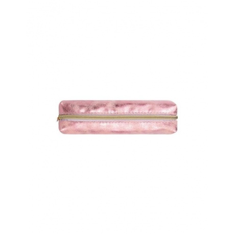 228997, Пенал-косметичка BRAUBERG, экокожа, Luxury, с эффектом позолоты, розовый, 21*5*6 см - фото 2