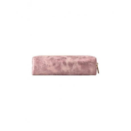 228997, Пенал-косметичка BRAUBERG, экокожа, Luxury, с эффектом позолоты, розовый, 21*5*6 см - фото 6