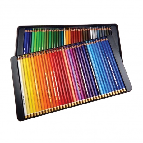 Карандаши цветные художественные KOH-I-NOOR Polycolor, 72 цвета, 3,8 мм, металлическая коробка, 3827072001PL - фото 3