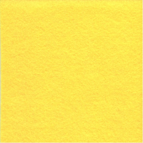 Цветной фетр для творчества в рулоне 500х700 мм, BRAUBERG/ОСТРОВ СОКРОВИЩ, толщина 2 мм, желтый, 660629, (4 шт.) - фото 3