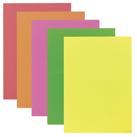Цветная пористая резина (фоамиран) для творчества А4, толщина 2 мм, BRAUBERG, 5 листов, 5 цветов, неоновая, 660076 - фото 3