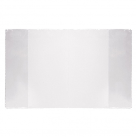 Обложка ПВХ для тетради и дневника ПИФАГОР, прозрачная, плотная, 100 мкм, 210х350 мм, 227479, (Цена за 100 шт.) - фото 1