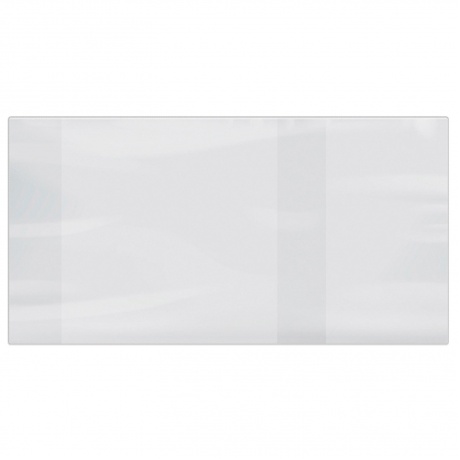 Обложка ПВХ для учебника ПИФАГОР, размер универсальный, прозрачная, плотная, 100 мкм, 233х450 мм, 227484, (Цена за 100 шт.) - фото 1