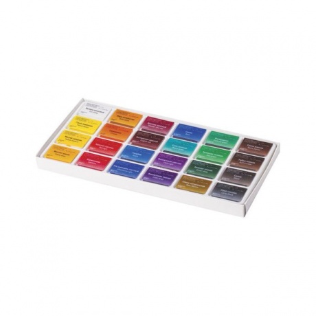 Краски акварельные художественные Сонет, 24 цвета, кювета 2,5 мл, картонная коробка, 3541139 - фото 2
