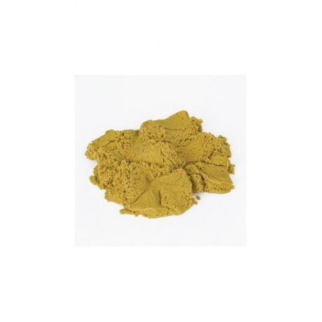Песок для лепки кинетический ЮНЛАНДИЯ, желтый, 500г, 2 формочки, ведерко - фото 2