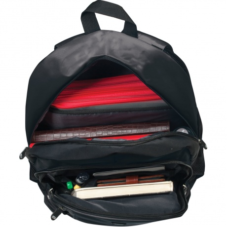 Рюкзак BRAUBERG B-TR1606 для старшеклассников/студентов, 22 л, черный, Навигатор, 30х17х45 см, 225291 - фото 5
