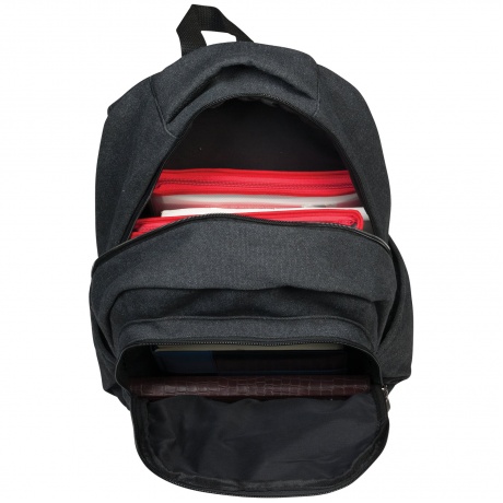 Рюкзак BRAUBERG для старшеклассников/студентов/молодежи, холщовый, Пульс, 20 литров, 44х30х14 см, 225296 - фото 5