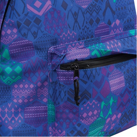 Рюкзак BRAUBERG, универсальный, сити-формат, фиолетовый, Фантазия, 20 литров, 41х32х14 см, 225365 - фото 8
