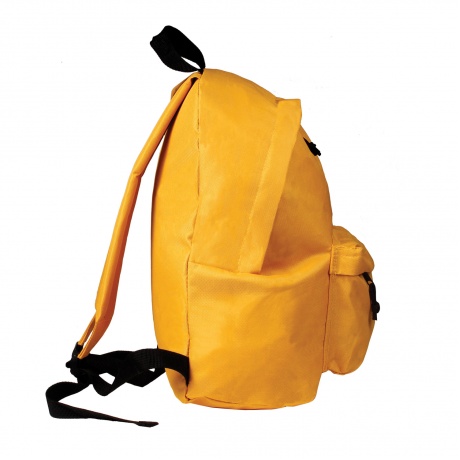 Рюкзак BRAUBERG, универсальный, сити-формат, один тон, желтый, 20 литров, 41х32х14 см, 225378 - фото 3