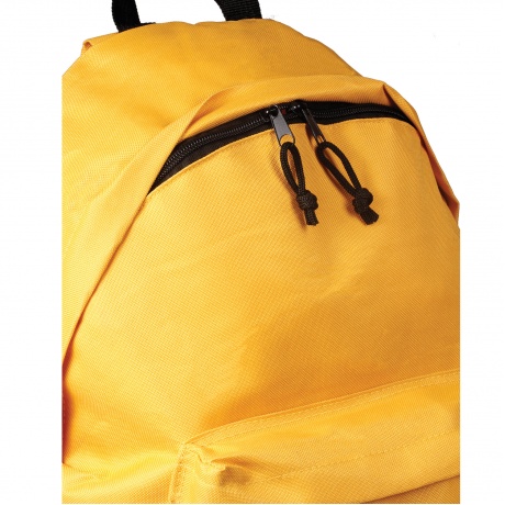 Рюкзак BRAUBERG, универсальный, сити-формат, один тон, желтый, 20 литров, 41х32х14 см, 225378 - фото 5