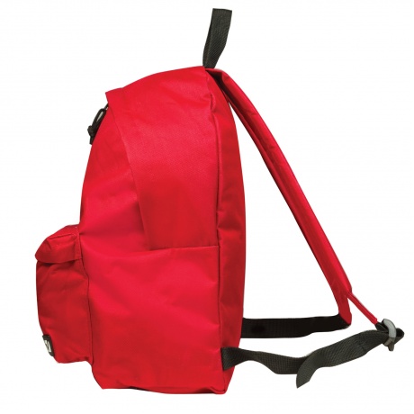 Рюкзак BRAUBERG, универсальный, сити-формат, один тон, красный, 20 литров 41х32х14 см, 225379 - фото 3