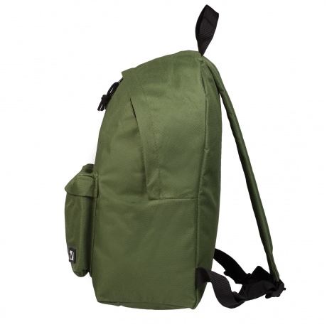 Рюкзак BRAUBERG, универсальный, сити-формат, один тон, зеленый, 20 литров, 41х32х14 см, 225382 - фото 3
