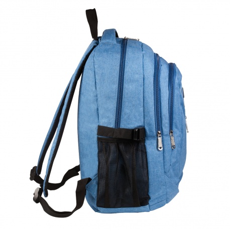 Рюкзак BRAUBERG для старших классов/студентов/молодежи, Скай, 30 литров, 46х34х18 см, 225517 - фото 4