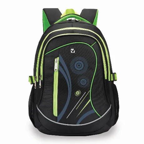 Рюкзак BRAUBERG для старших классов/студентов/молодежи, Неон, 30...