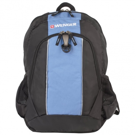 Рюкзак WENGER, универсальный, черно-голубой, 20 л, 32х14х45 см, 17222315 - фото 2