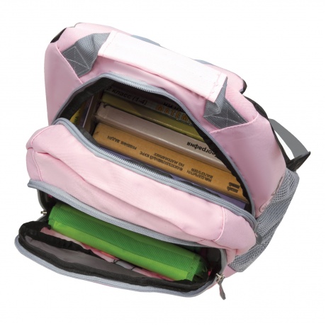 Рюкзак WENGER, универсальный, розовый, серые вставки, 20 л, 32х14х45 см, 31268415 - фото 9