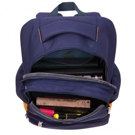 Рюкзак BRAUBERG для старшеклассников/студентов/молодежи, Бронкс, 27 литров, 46х31х14 см, 226349 - фото 5