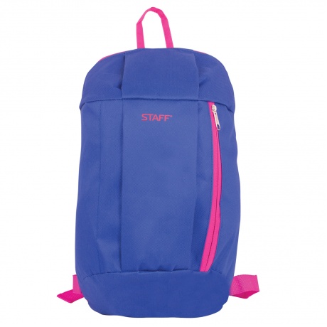 Рюкзак STAFF Air, универсальный, сине-розовый, 40х23х16 см, 226374 - фото 1