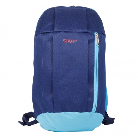 Рюкзак STAFF Air, универсальный, сине-голубой, 40х23х16 см, 226375 - фото 1