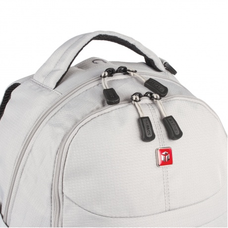 Рюкзак B-PACK S-07 (БИ-ПАК) универсальный, уплотненная спинка, облегчённый, белый, 46х32х15 см, 226954 - фото 13