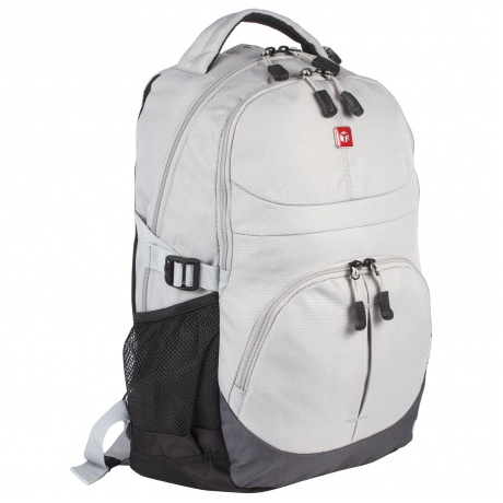 Рюкзак B-PACK S-07 (БИ-ПАК) универсальный, уплотненная спинка, облегчённый, белый, 46х32х15 см, 226954 - фото 5