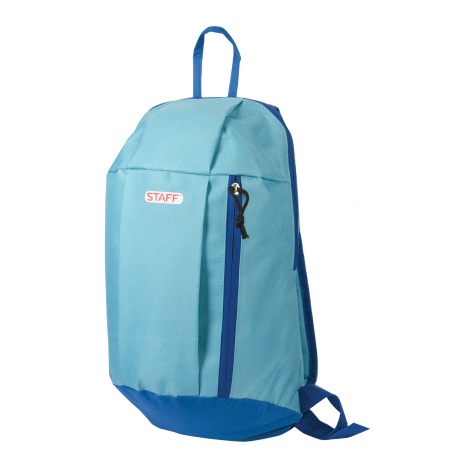 Рюкзак STAFF Air, универсальный, голубой, 40х23х16 см, 227044 - фото 3
