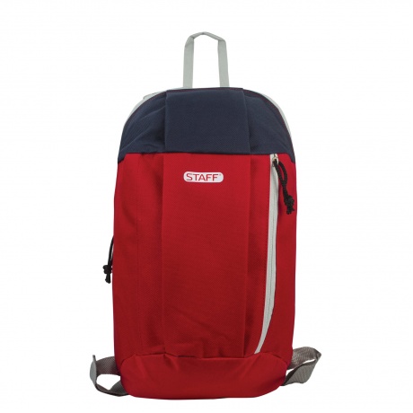 Рюкзак STAFF Air, универсальный, красно-синий, 40х23х16 см, 227045 - фото 1