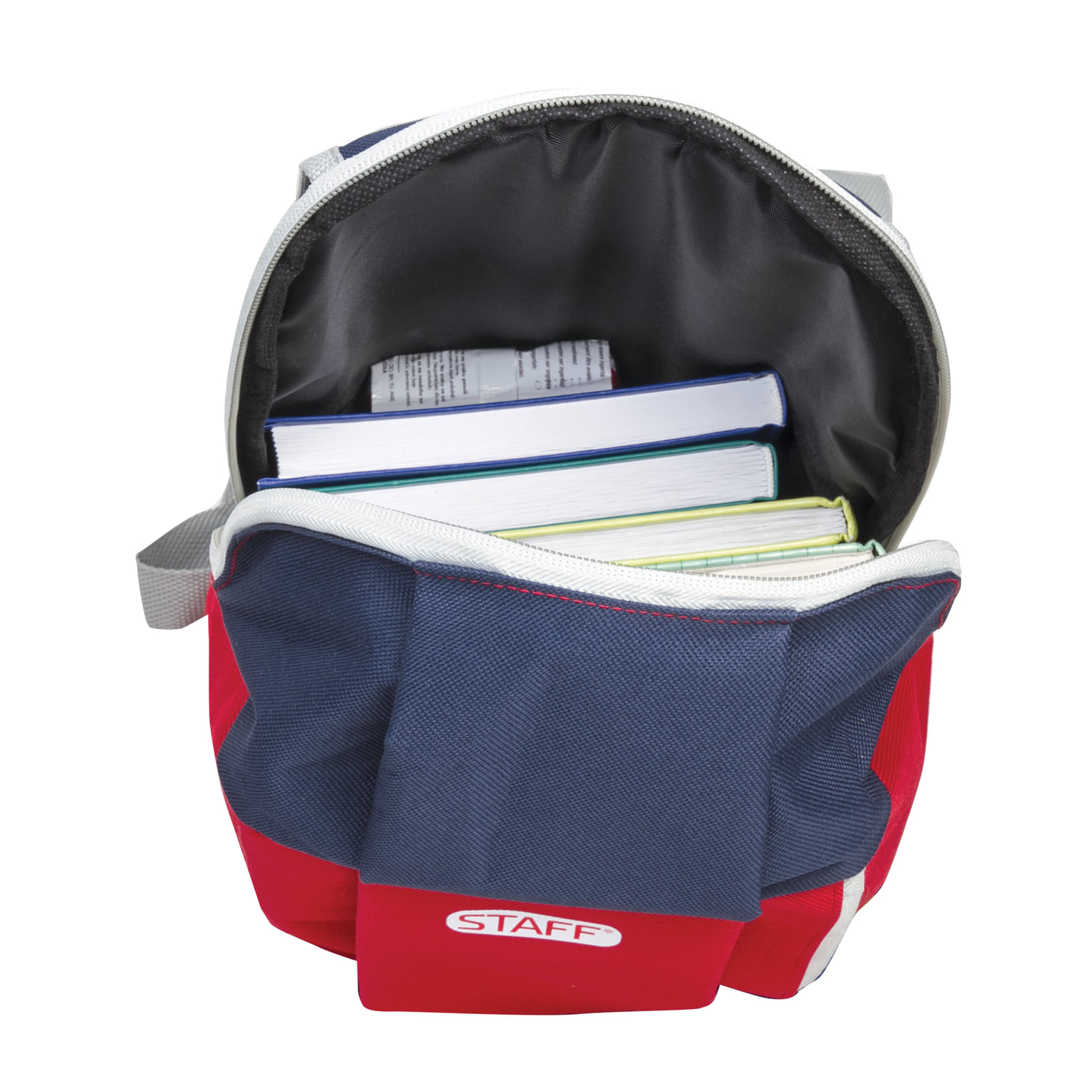 Рюкзак STAFF Air, универсальный, красно-синий, 40х23х16 см, 227045 - фото 7