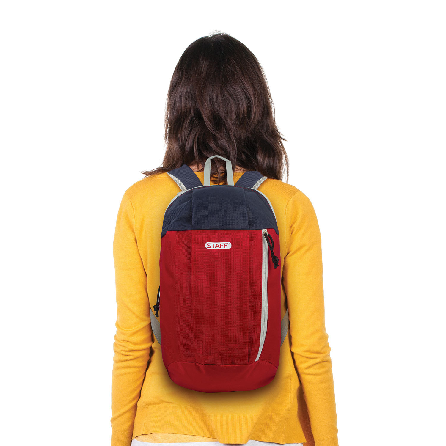 Рюкзак STAFF Air, универсальный, красно-синий, 40х23х16 см, 227045 - фото 9