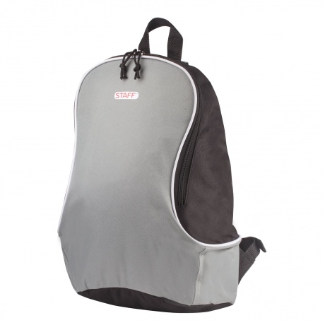 Рюкзак STAFF Flash, универсальный, серый, 40х30х16 см, 227047 - фото 3