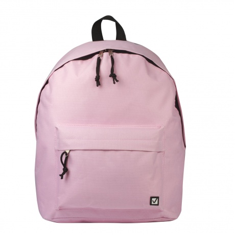 Рюкзак BRAUBERG универсальный, сити-формат, розовый, 38х28х12 см, 227051 - фото 1