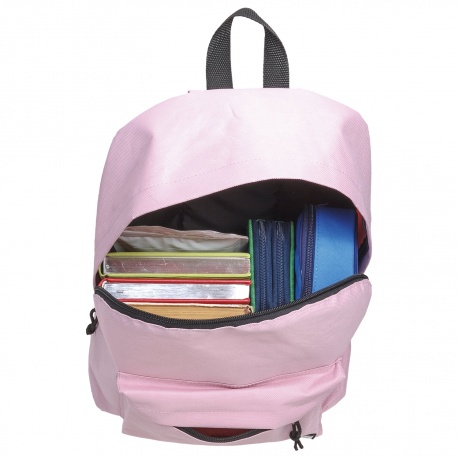 Рюкзак BRAUBERG универсальный, сити-формат, розовый, 38х28х12 см, 227051 - фото 7