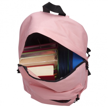Рюкзак BRAUBERG универсальный, сити-формат, персиковый, 38х28х12 см, 227052 - фото 7