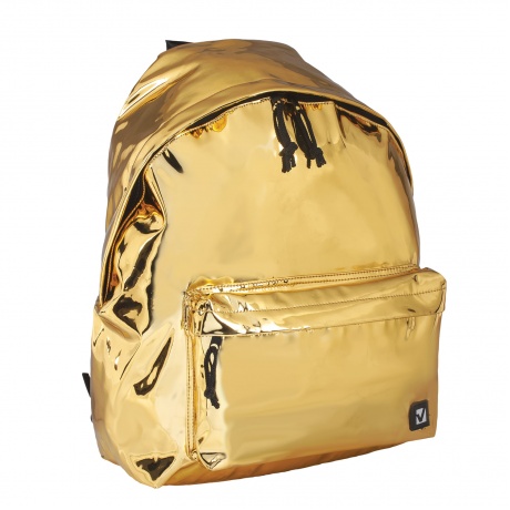 Рюкзак BRAUBERG молодежный, сити-формат, Винтаж, светло-золотой, 41х32х14 см, 227094 - фото 3