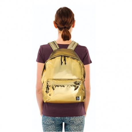 Рюкзак BRAUBERG молодежный, сити-формат, Винтаж, светло-золотой, 41х32х14 см, 227094 - фото 10
