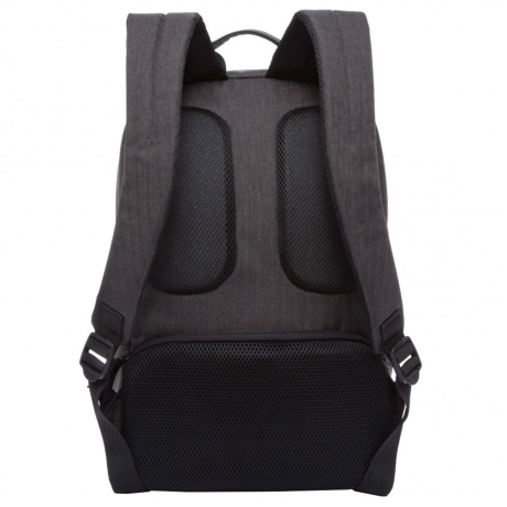 Рюкзак GRIZZLY универсальный, с отделением для ноутбука, черный, 28х44х16 см, RU-820-1/3 - фото 6