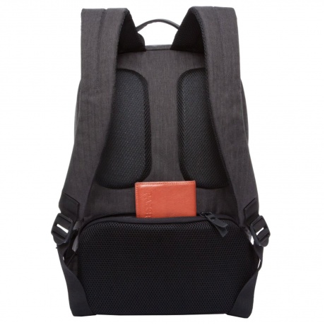 Рюкзак GRIZZLY универсальный, с отделением для ноутбука, черный, 28х44х16 см, RU-820-1/3 - фото 7