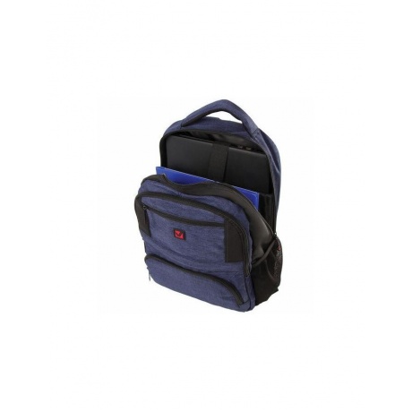 Рюкзак BRAUBERG универсальный, с отд.для ноутбука, DALLAS, синий, 45х29х15 см - фото 10
