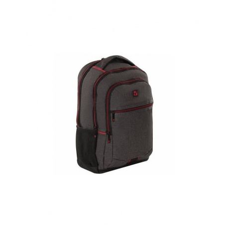Рюкзак BRAUBERG универсальный, с отд.для ноутбука, BOSTON, серый, 47х30х14 см - фото 3