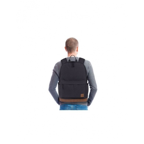 228841, Рюкзак BRAUBERG универсальный, сити-формат, Black Melange, с защитой от влаги, 43х30х17 см - фото 12